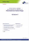 FETALtrol™ Product Flyer