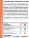 Lipid-related factors and metabolic Syndrome