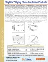 StayBriteTM Highly Stable Luciferase Products