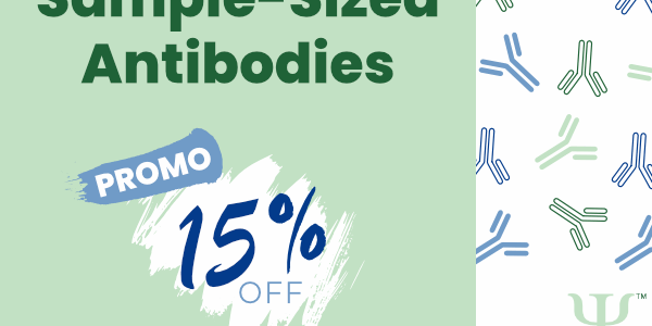 15% off Sample-Sized Antibodies 15% off Sample-Sized Antibodies