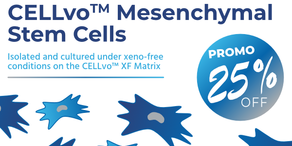 25% off CELLvo™ Mesenchymal Stem Cells 25% off CELLvo™ Mesenchymal Stem Cells