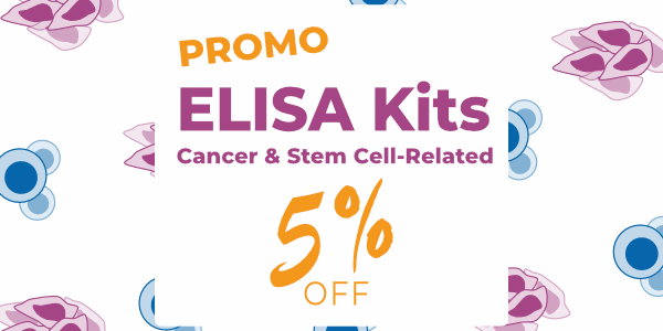 5% off Cancer & Stem Cell-Related ELISA Kits