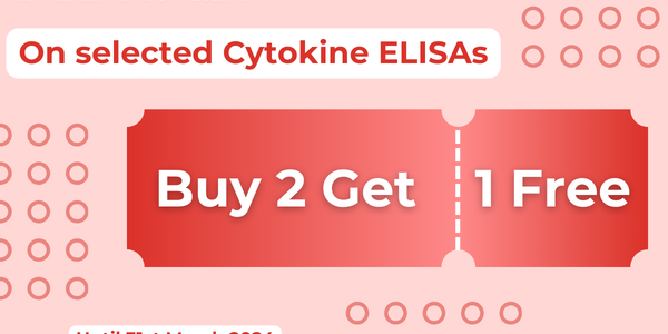 Buy 2 Get 1 Free on KRISHGEN Cytokine ELISA Kits