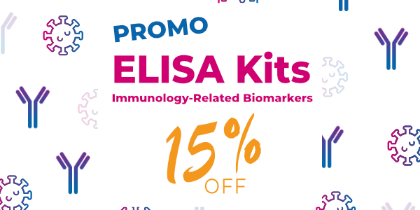 15% off Immunology Biomarker ELISA Kits 15% off Immunology Biomarker ELISA Kits