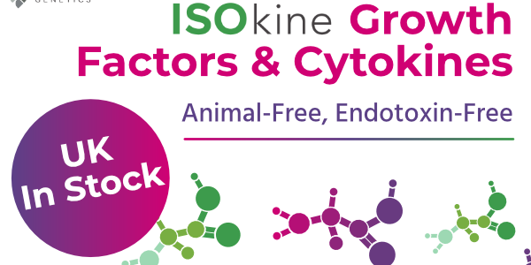 In Stock in the UK! Animal-Free, Endotoxin-Free Growth Factors & Cytokines In Stock in the UK! Animal-Free, Endotoxin-Free Growth Factors & Cytokines